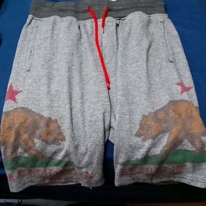 Republic of California shorts, grey, size Medium